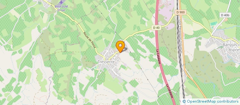 localisation de l'entreprise MADAME ADRIANA PACYNSKA  TRESSERRE