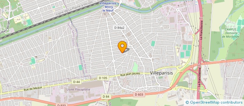 localisation de l'entreprise MADAME ADRIANA PATERNOGA à VILLEPARISIS