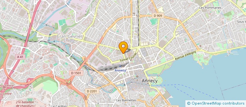 localisation de l'entreprise MADAME ADRIANA PEROTTO à ANNECY