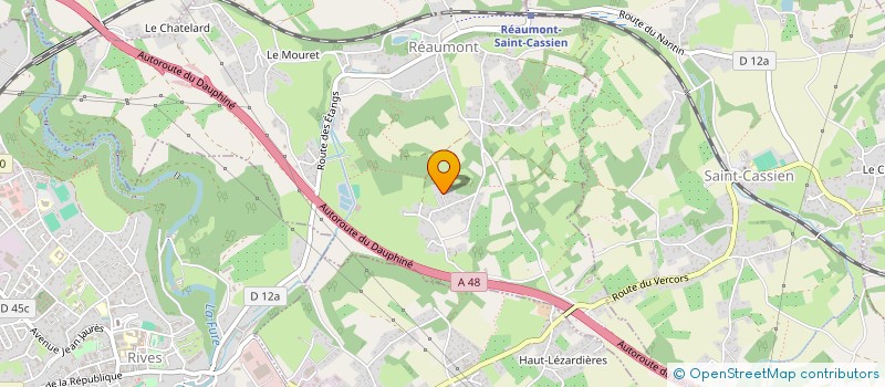 localisation de l'entreprise MADAME ADRIANA PRAT  REAUMONT