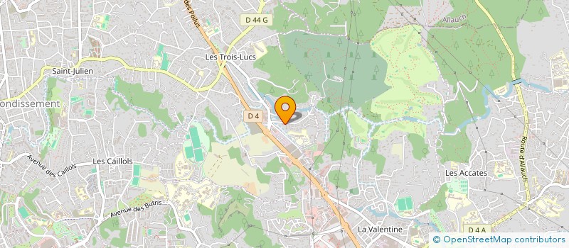localisation de l'entreprise MADAME ADRIANA RODRIGUES à MARSEILLE