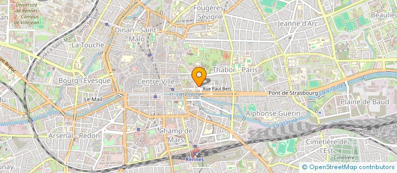 localisation de l'entreprise MADAME ADRIANA RODRIGUEZ ROBAYO  RENNES