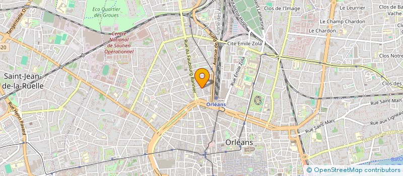 localisation de l'entreprise MADAME ADRIANA SABRINA LIGNEE à ORLEANS