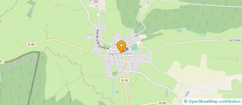 localisation de l'entreprise MADAME ADRIANA SCHELLING  SIGNY-LE-PETIT