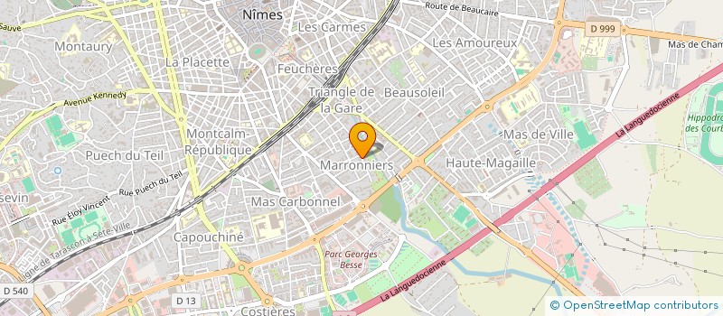 localisation de l'entreprise MADAME ADRIANA STURZA  NIMES