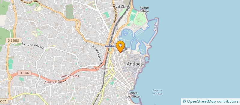 localisation de l'entreprise MADAME ADRIANE BERIER  ANTIBES