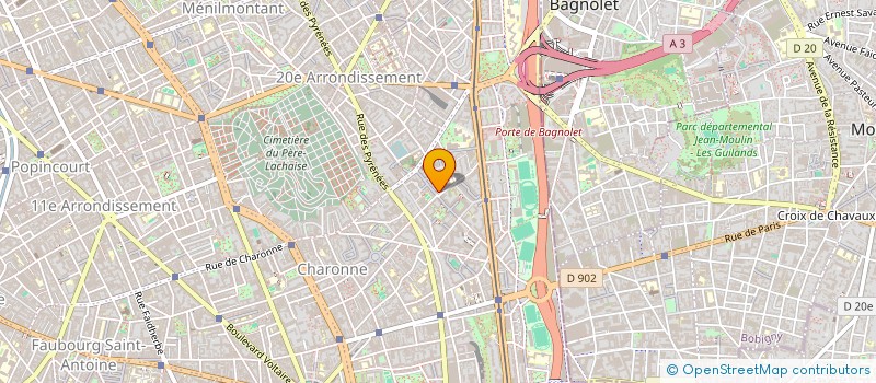 localisation de l'entreprise MADAME ADRIANE EMERIT  PARIS