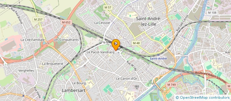 localisation de l'entreprise MADAME ADRIANNA ATOUBA à LAMBERSART