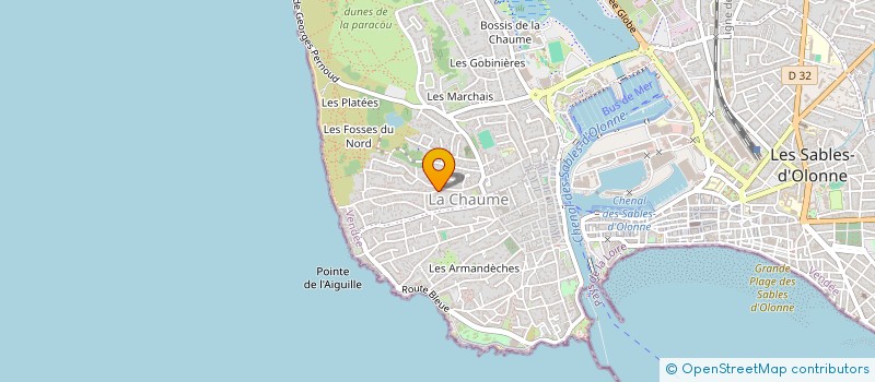 localisation de l'entreprise MADAME ADRIANNA RIGAUD à LES SABLES D'OLONNE