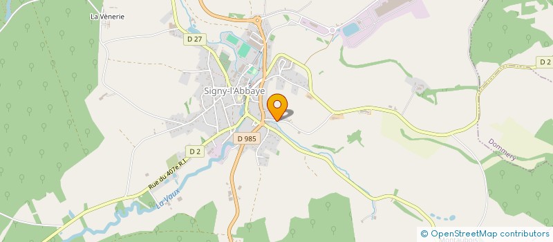 localisation de l'entreprise MADAME ADRIANNE BAUDIN  SIGNY-L'ABBAYE