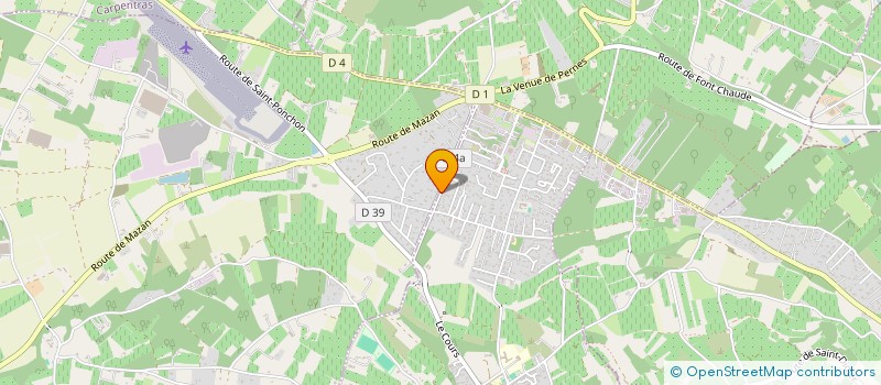 localisation de l'entreprise MADAME ADRIENNE BOX  SAINT-DIDIER