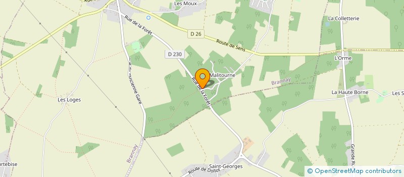 localisation de l'entreprise MADAME ADRIENNE CHADEAU à VILLEBOUGIS