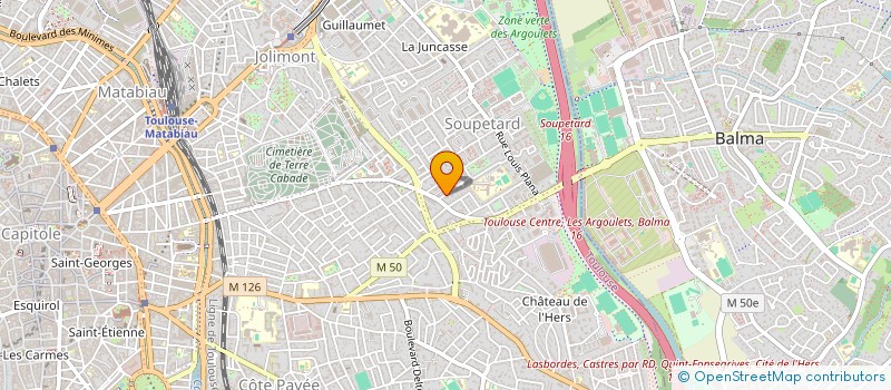 localisation de l'entreprise MADAME ADRIENNE GAULTIER à TOULOUSE