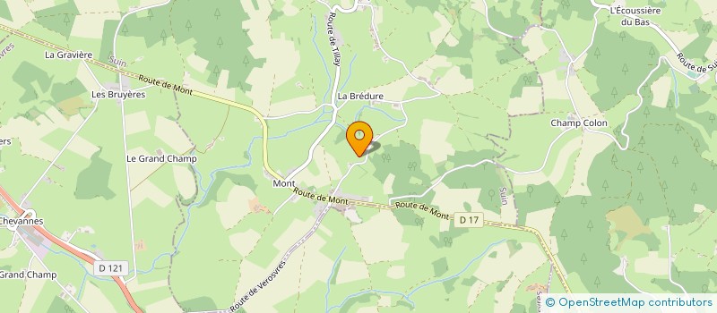 localisation de l'entreprise MADAME ADRIENNE GENSOUL  SUIN