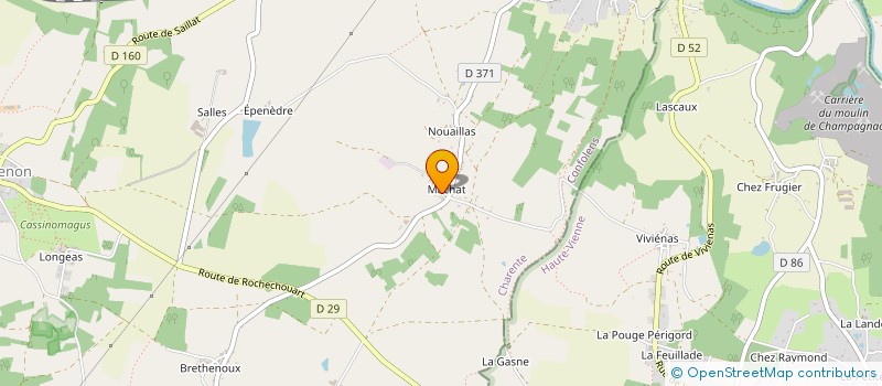 localisation de l'entreprise MADAME ADRIENNE GLOSSOP à CHASSENON