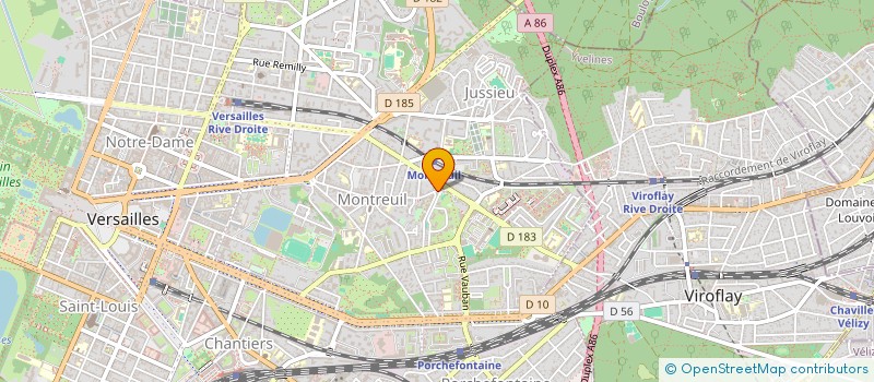 localisation de l'entreprise MADAME ADRIENNE JOSEPH à VERSAILLES