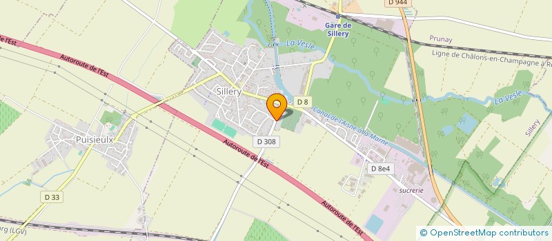 localisation de l'entreprise MADAME ADRIENNE MAILLIET  LUDES