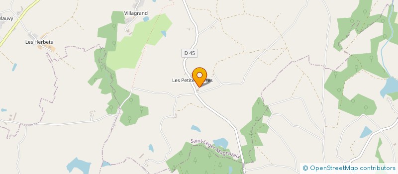 localisation de l'entreprise MADAME ADRIENNE MONGROLLE à SAINT-LEGER-MAGNAZEIX