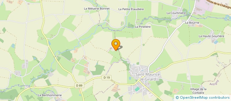 localisation de l'entreprise MADAME ADRIENNE POOLE  MOUILLERON-SAINT-GERMAIN