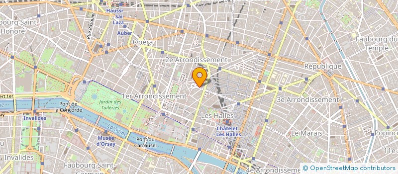 localisation de l'entreprise MADAME ADRIENNE RIBES à PARIS