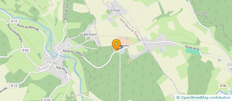 localisation de l'entreprise MADAME ADYSON DOBRECOURT  SAINT-DENIS-LE-THIBOULT