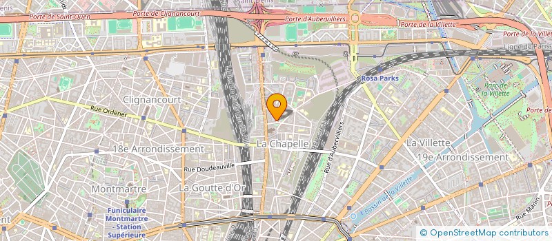 localisation de l'entreprise MADAME ADZOTO ZOGLIE  PARIS