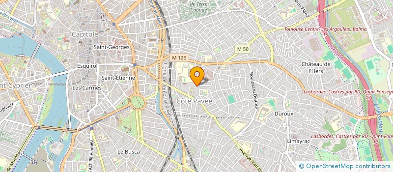 localisation de l'entreprise MADAME AEISA KADDED  TOULOUSE