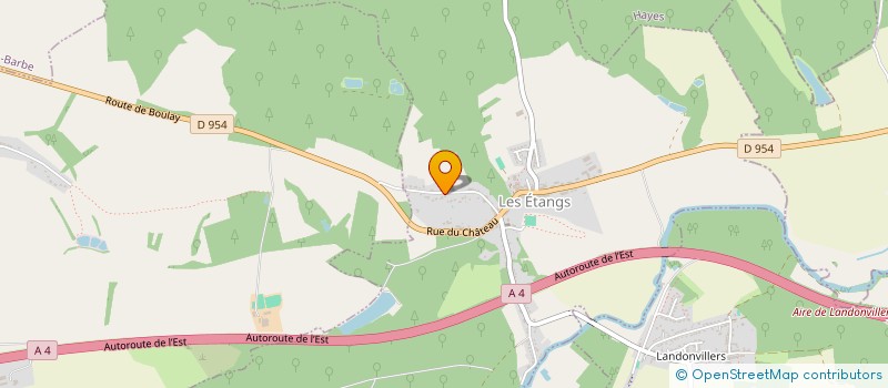 localisation de l'entreprise MADAME AEKYUNG SONG  LES ETANGS