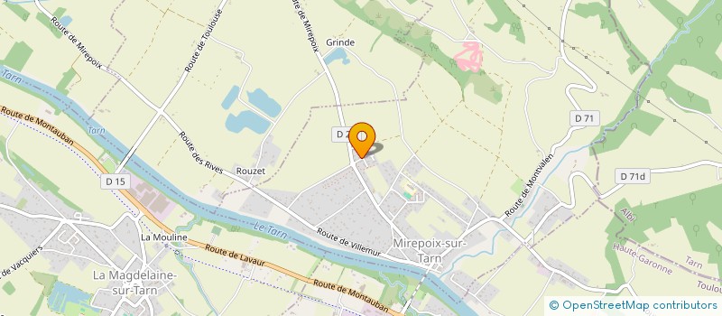 localisation de l'entreprise MADAME AELA PORRETTA  MIREPOIX-SUR-TARN