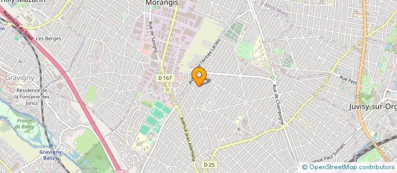 localisation de l'entreprise MADAME AELLA JUSTICE à SAVIGNY-SUR-ORGE