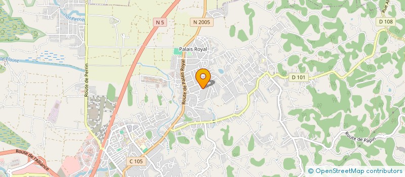 localisation de l'entreprise MADAME AELYS MAGNE  LES ABYMES