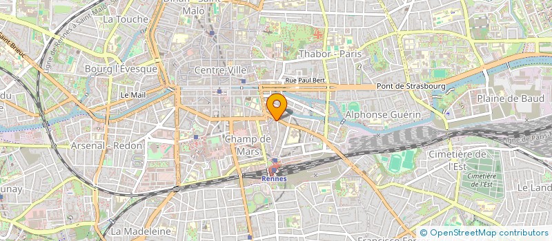 localisation de l'entreprise MADAME AERYS GUEGAN  RENNES