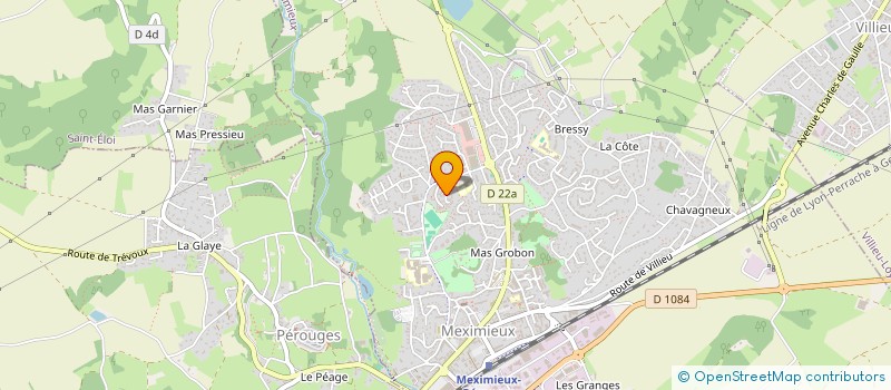 localisation de l'entreprise MADAME AESA LEFEBVRE  PEROUGES