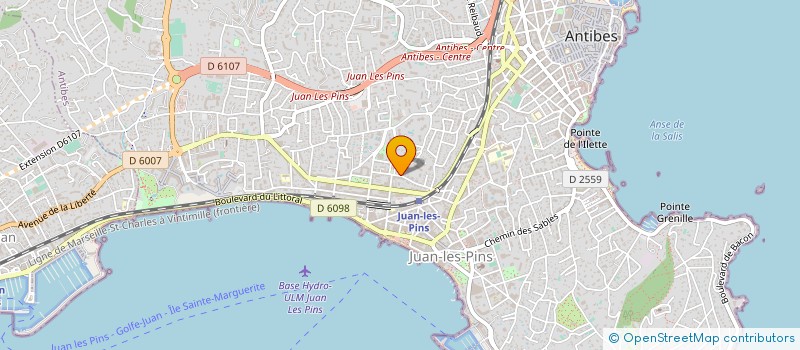 localisation de l'entreprise MADAME AFAF ABDELMOULA à ANTIBES