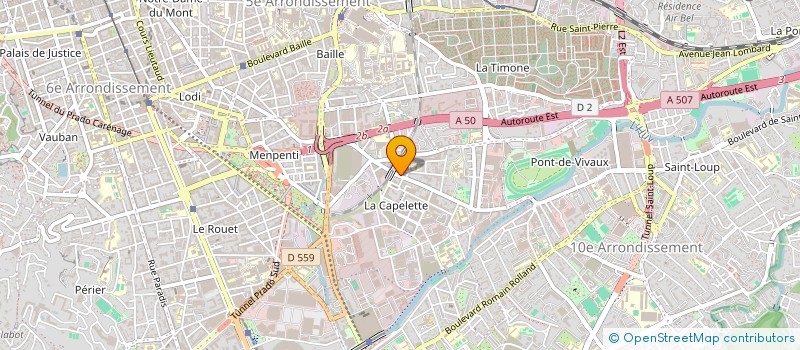 localisation de l'entreprise MADAME AFAF CHETTOUH à MARSEILLE
