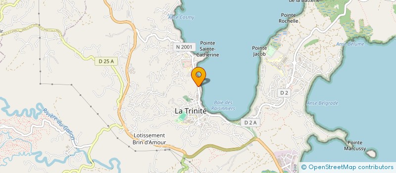 localisation de l'entreprise MADAME AFAF IRAQ  LA TRINITE