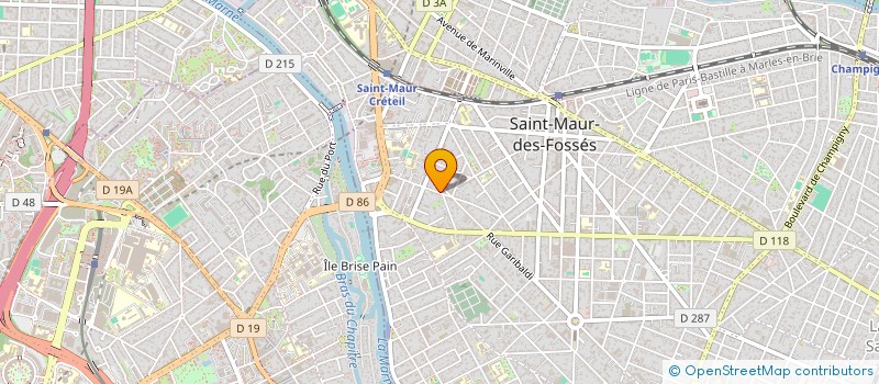 localisation de l'entreprise MADAME AFAF YOUCEF à SAINT-MAUR-DES-FOSSES