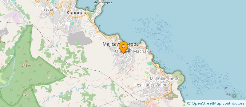 localisation de l'entreprise MADAME AFANE ZAHARA à MAMOUDZOU