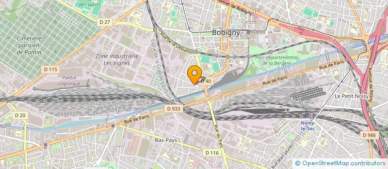 localisation de l'entreprise MADAME AFEEZA OREEAWON  BOBIGNY