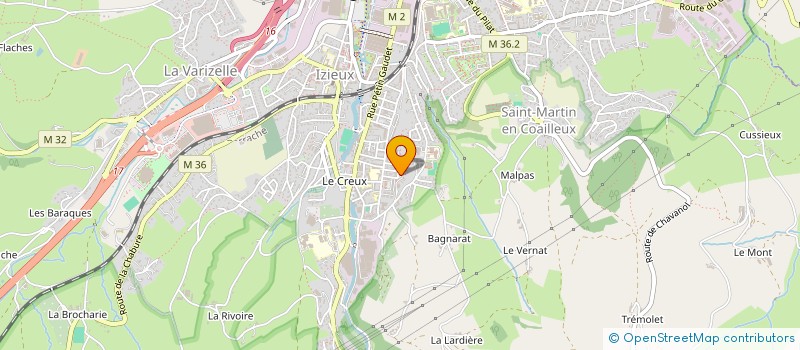 localisation de l'entreprise MADAME AFEF BEN CHEIKH REJEB  SAINT-CHAMOND