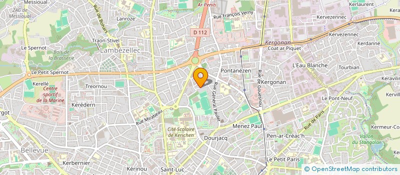 localisation de l'entreprise MADAME AFEF HRAIECH à BREST