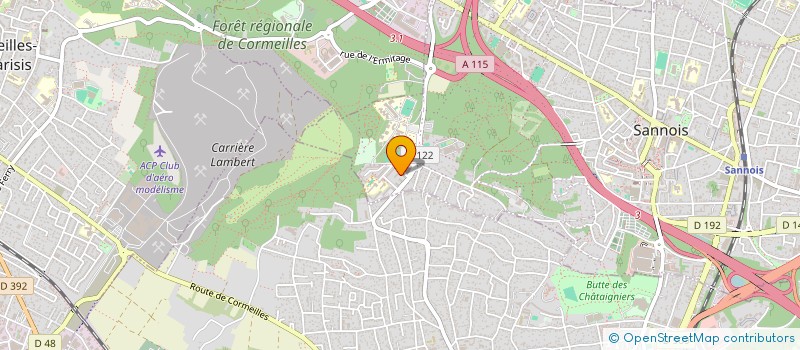 localisation de l'entreprise MADAME AFEF NEJI à SANNOIS