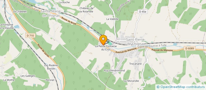 localisation de l'entreprise MADAME AFERDITA HALILI  BOULAZAC ISLE MANOIRE