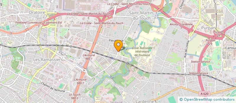 localisation de l'entreprise MADAME AFFAF CHERGUI  TOULOUSE