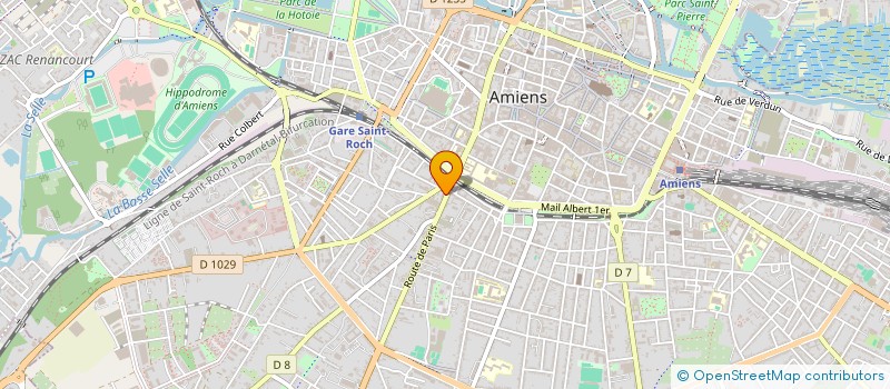 localisation de l'entreprise MADAME AFFAF MEHIDI  AMIENS