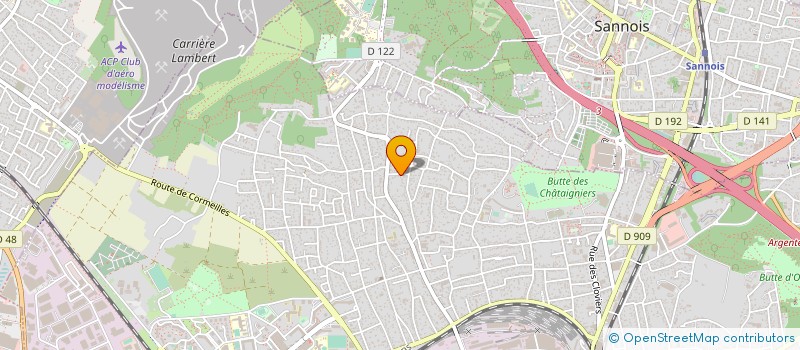 localisation de l'entreprise MADAME AFFOUE DIBY  ARGENTEUIL