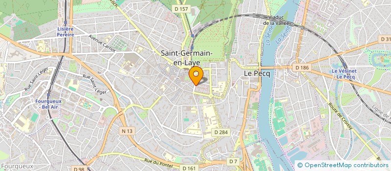 localisation de l'entreprise MADAME AFFOUE EULALIE LAHO  SAINT-GERMAIN-EN-LAYE