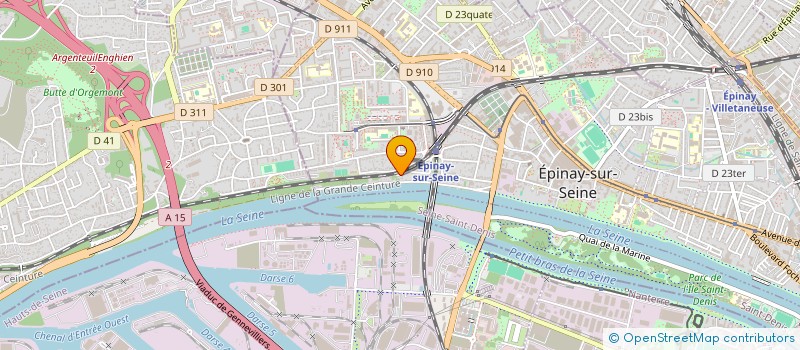 localisation de l'entreprise MADAME AFFOUE KOFFI à EPINAY-SUR-SEINE