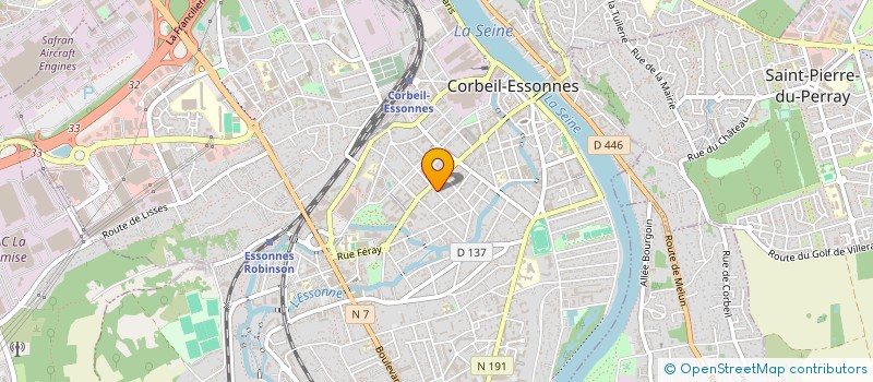 localisation de l'entreprise MADAME AFFOUE LOUKOU à CORBEIL-ESSONNES