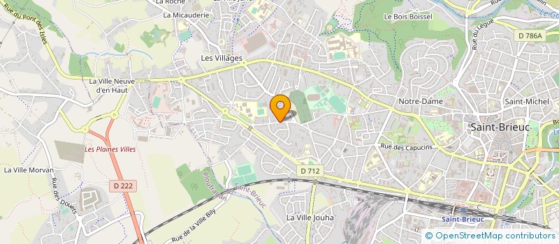 localisation de l'entreprise MADAME AFI BANDEIRA à SAINT-BRIEUC